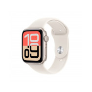Apple Watch SE 3 GPS 44mm, Cassa in alluminio Galassia con cinturino Sport Galassia - S/M